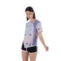 Emilia Rezero Asymmetrical Short Sleeve Sports T-Shirt View2