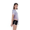 Emilia Rezero Asymmetrical Short Sleeve Sports T-Shirt View3