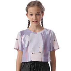 Emilia Rezero Kids  Basic T-shirt by Azkajaya