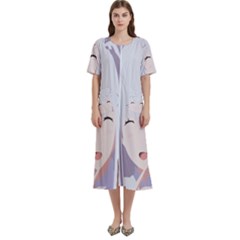 Emilia Rezero Women s Cotton Short Sleeve Nightgown