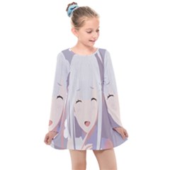 Emilia Rezero Kids  Long Sleeve Dress by Azkajaya