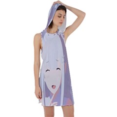 Emilia Rezero Racer Back Hoodie Dress by Azkajaya