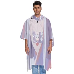 Emilia Rezero Men s Hooded Rain Ponchos