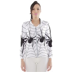 Spider Web Women s Windbreaker