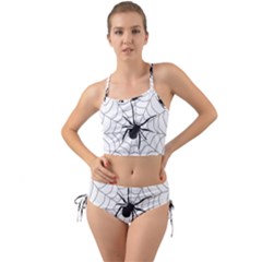 Spider Web Mini Tank Bikini Set by Azkajaya