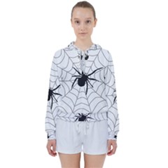 Spider Web Women s Tie Up Sweat