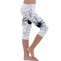 Spider Web Kids  Lightweight Velour Capri Leggings  View3