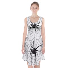 Spider Web Racerback Midi Dress