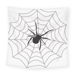 Spider Web Square Tapestry (large)