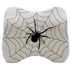 Spider Web Velour Head Support Cushion