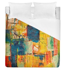 Wall Art Duvet Cover (queen Size) by Azkajaya