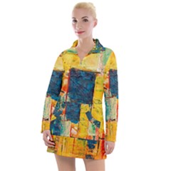 Wall Art Women s Long Sleeve Casual Dress by Azkajaya