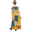 Wall Art Kids  Short Sleeve Maxi Dress View2