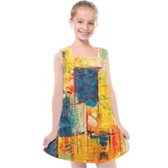 Wall Art Kids  Cross Back Dress by Azkajaya