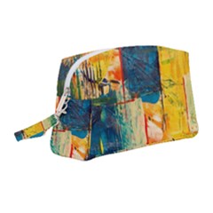 Wall Art Wristlet Pouch Bag (medium) by Azkajaya