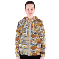 Ballon Classroom Women s Zipper Hoodie by Azkajaya