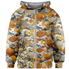 Ballon Classroom Kids  Zipper Hoodie Without Drawstring