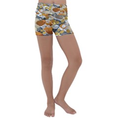 Ballon Classroom Kids  Lightweight Velour Yoga Shorts by Azkajaya