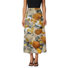 Ballon Classroom Classic Midi Chiffon Skirt by Azkajaya