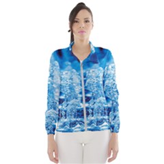 Water Blue Wallpaper Women s Windbreaker