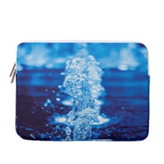 Water Blue Wallpaper 13  Vertical Laptop Sleeve Case With Pocket by Azkajaya