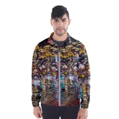 Water Droplets Men s Windbreaker