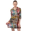 Water Droplets Mini Skater Shirt Dress View1