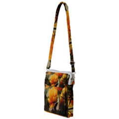 Yellow Butterfly Flower Multi Function Travel Bag by Azkajaya