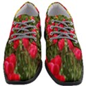 Yellow Pink Red Flowers Women Heeled Oxford Shoes View1