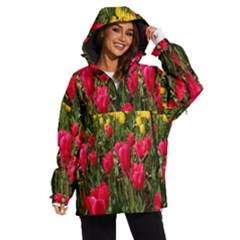 Yellow Pink Red Flowers Women s Ski And Snowboard Waterproof Breathable Jacket