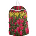 Yellow Pink Red Flowers Foldable Lightweight Backpack View1