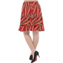 Seamless-chili-pepper-pattern Fishtail Chiffon Skirt View2