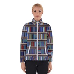 Bookshelf Women s Bomber Jacket