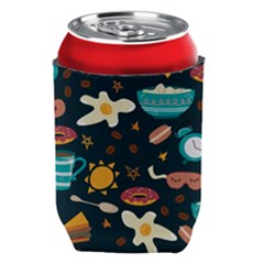 Seamless-pattern-with-breakfast-symbols-morning-coffee Can Holder