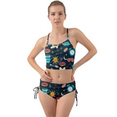 Seamless-pattern-with-breakfast-symbols-morning-coffee Mini Tank Bikini Set