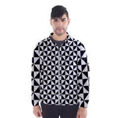 Triangle-pattern-simple-triangular Men s Windbreaker