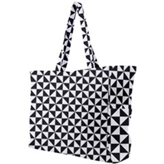 Triangle-pattern-simple-triangular Simple Shoulder Bag by Ket1n9