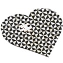 Triangle-pattern-simple-triangular Wooden Puzzle Heart View3