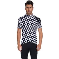 Triangle-pattern-simple-triangular Men s Short Sleeve Cycling Jersey by Ket1n9