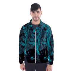 Angry Male Lion Predator Carnivore Men s Windbreaker