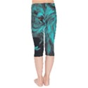 Angry Male Lion Predator Carnivore Kids  Capri Leggings  View2