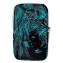 Angry Male Lion Predator Carnivore Waist Pouch (Small) View2