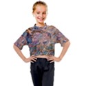 Blending flows Kids Mock Neck T-Shirt View1