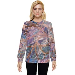 Blending Flows Hidden Pocket Sweatshirt by kaleidomarblingart