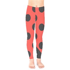 Abstract-bug-cubism-flat-insect Kids  Leggings by Ket1n9