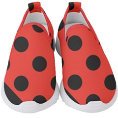 Abstract-bug-cubism-flat-insect Kids  Slip On Sneakers by Ket1n9