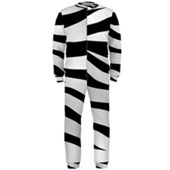 White Tiger Skin Onepiece Jumpsuit (men) by Ket1n9