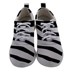 White Tiger Skin Women Athletic Shoes by Ket1n9