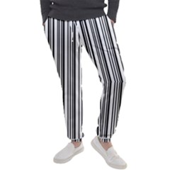 Barcode Pattern Men s Jogger Sweatpants