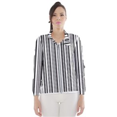 Barcode Pattern Women s Windbreaker